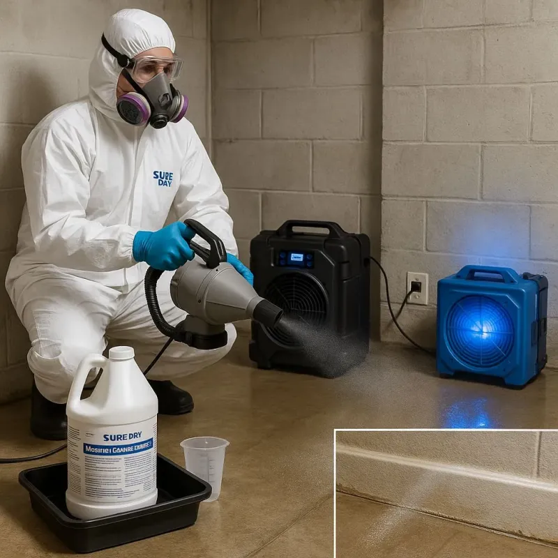 Sanitization and Odor Removal process in Baldwin, NY