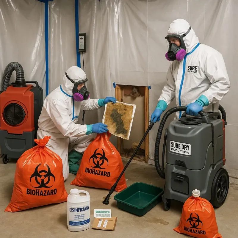 Contaminated Water Handling Protocols process in Baldwin, NY